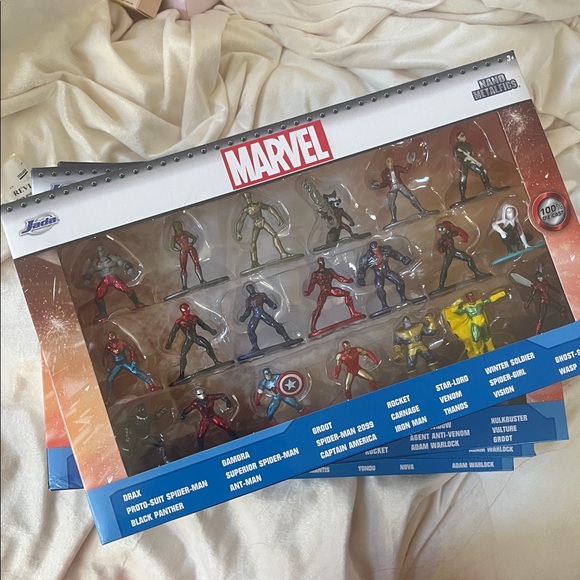 Marvel Die Cast Jada Toys Nano Metal Figures 20 x 1.65” Wave 2 - Picture 1 of 8